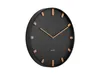 Karlsson - Horloge murale Grace - Noir Voir les images du produit 1