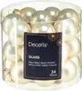 Weihnachts-Micro-Kugeln Pearl beige Ø 2,5 cm aus Glas - Produktbild-Vorschau 7