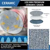 Schleifpapier Klett 150mm Keramik 60 Körnung 30 Stück für Produktbild-Vorschau 4
