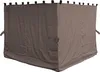 4 Seitenteile für Pavillon Nizza 3x3m Seitenwand Taupe / Produktbild-Vorschau 1