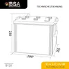 BSA LKW Batteie 125Ah 900AEN 12V Produktbild-Vorschau 3