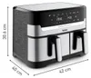 Tefal Dual Easy Fry & Grill EY905D, Frytkownica na gorące Podgląd zdjęcia produktu 5