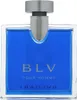 A clear, front-facing studio shot of a bottle of Bvlgari BLV Pour Homme Eau de Toilette. Voir les images du produit