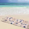 Strandmatte Marine Serie, beige, faltbar, leicht und Produktbild-Vorschau 6