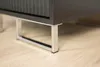 Pieds de meuble angulaires en chrome brillant, hauteur 4,5 Voir les images du produit 13