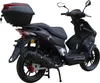 Motorroller Mustang FI 125 ccm 85 km/h EURO 5+ mattschwarz Produktbild-Vorschau 4