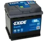 Exide Excell 12v 50ah 450a Eb501 Batteriestarter Produktbild-Vorschau 3