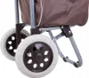 Verk 01745 Torba na zakupy na kółkach 30L brązowa Podgląd zdjęcia produktu 2