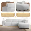 AX LIVING Couch Sofa L Form Didim L Silber 292 stilvoll & Produktbild-Vorschau 6