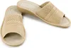 Damen Pantoletten in Beige & Ecru – Elegantes Lochmuster – Produktbild-Vorschau 4