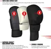 RDX Profi MMA Sparring Handschuhe, Maya Hide Leder, Produktbild-Vorschau 2