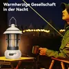 LED Campinglampe Retro dimmbar, USB aufladbare Camping Produktbild-Vorschau 4