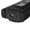 Close-up view of the front of a black work lamp. Produktbild-Vorschau