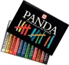 Talens - Pastello a olio Panda, confezione da 12 pastelli Anteprima dell’immagine prodotto 1