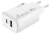 MediaRange Ladegerät 25W 2-Port 1x USB-A/1x USB-C GaN, weiß Produktbild-Vorschau 3