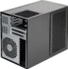 Silverstone SST-DS380B, Czarny, Aluminium, Stal nierdzewna, Podgląd zdjęcia produktu 2