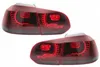 Rückleuchten FullLED für VW Golf 6 08-13 R20Look Rot/Rauch Produktbild-Vorschau 1