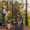 UISEBRT Set de 2 sacs en feutre pliables pour bois de Voir les images du produit 10