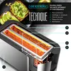 Grille-pain Arendo Langschlitz, 1500 W, pour 4 tranches, Voir les images du produit 5
