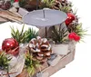 Adventskranz MCW-H50, Weihnachtsdeko Adventsgesteck Produktbild-Vorschau 4