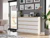 Komoda 140 cm, 8 zásuviek, skriňa FRAMIRE R-140-S8, mix Náhľad obrázku produktu 2