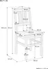 Küchenstuhl robust Massivholzstuhl Kiefer Esszimmerstuhl Produktbild-Vorschau 6