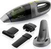 A cordless handheld vacuum cleaner and its accessories are displayed against a white background. Náhled obrázku produktu