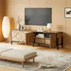 Merax TV Lowboard mit 4 Türen, TV Board mit geometrisches Produktbild-Vorschau 7