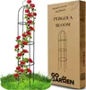 Pergola da giardino a torre in metallo per piante Anteprima dell’immagine prodotto 1