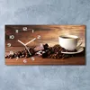 Wanduhr aus Glas – 60x30 cm - Glasbild - Glasuhr - Produktbild-Vorschau 2