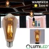 Zestaw 3x Żarówka LED EDISON E27 ST64 6W = 50W 420lm 2200K Podgląd zdjęcia produktu 2