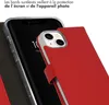 Selencia Bibliothèque en cuir véritable pour l'Apple iPhone Voir les images du produit 4