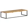 Garderobe mit Naturkante 100x35x22 cm Massivholz Akazie , Produktbild-Vorschau 2