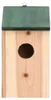 vidaXL Vogelhäuser 4 Stk. Holz 12x12x22 cm Produktbild-Vorschau 2