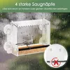 Fenster Futterhaus für Vögel, Vogelhaus Fenster aus Acryl, Produktbild-Vorschau 8