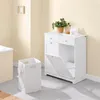 SoBuy Badezimmerschrank mit Wäschekorb Badschrank mit 2 Produktbild-Vorschau 4