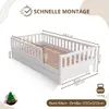 Cama infantil Crazy Pine con cajón, 200x120 cm – Cama Vista previa de la imagen del producto 2