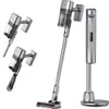 A collection of cordless vacuum cleaners and accessories displayed against a white background. Produktbild-Vorschau
