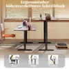 COSTWAY scrivania regolabile in altezza 140 x 70 cm, Anteprima dell’immagine prodotto 6