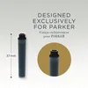 PARKER Tintenpatrone QUINK Mini Schwarz  6 Stück Náhľad obrázku produktu 3