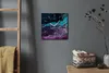 Coloray Hodiny Unikátní 30x30 cm  Tiché hodiny Pro obývací Produktbild-Vorschau 1