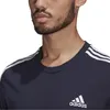 adidas T shirt Herren Rundhals im 3 Streifen Design Produktbild-Vorschau
