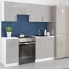 KUCHYNĚ KÜCHENZEILE KÜCHENBLOCK MODERN 180 CM kuchyňská Náhled obrázku produktu 1
