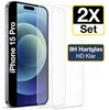 2x iPhone 15 Pro Panzerglas Panzerfolie Displayschutz Produktbild-Vorschau 1
