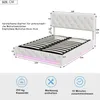 UnboxG Polsterbett mit LED, hydraulisches Boxspringbett Produktbild-Vorschau 7