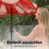 Mica Decorations Kim Pruhovaný slnečník s taškou na Náhľad obrázku produktu 5