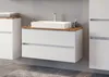 Waschtisch-Set >Pienza< in weiß - 100x54x48cm (BxHxT) Produktbild-Vorschau 1