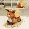 Kinder Schaukelpferd Baby Schaukeltier Rentier mit Produktbild-Vorschau 3