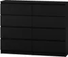 Breite Kommode mit Schubkästen TAAVI –⁠⁠⁠⁠⁠⁠ schwarz Produktbild-Vorschau 3