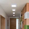 4er Set LED Deckenlampe, Aufbau-Panel, kaltweiß, L 12 cm Produktbild-Vorschau 6